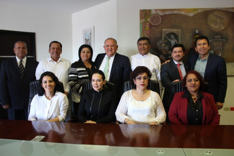 Diputados de la LXV Legislatura se reúnen con el Magistrado Presidente Edel Humberto Álvarez