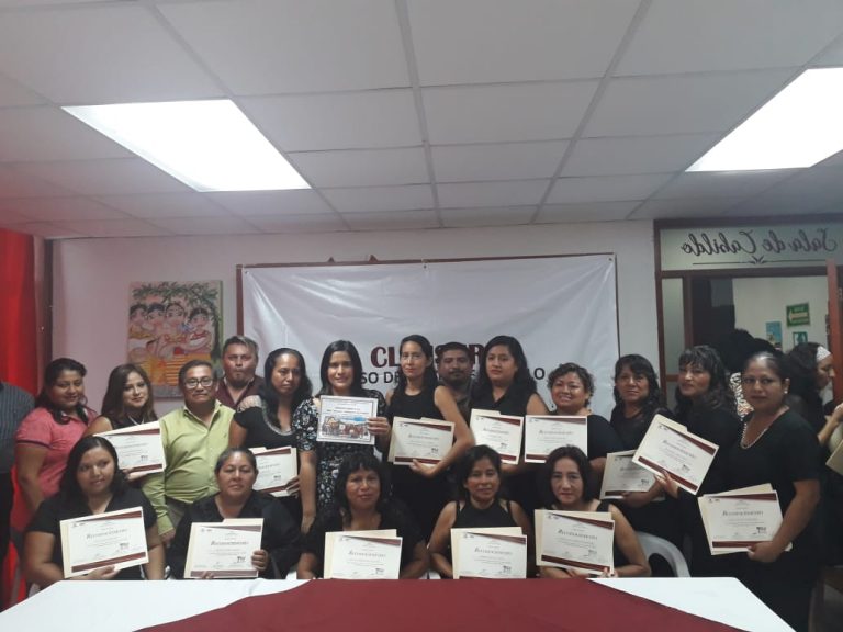 Clausura Magaly Armenta, cursos gratuitos para mujeres